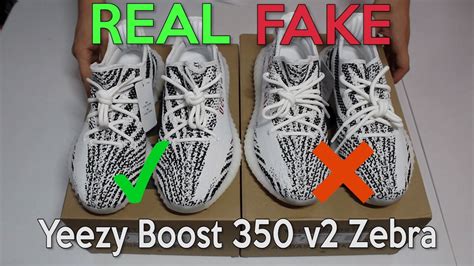 adidas zebra yeezy real vs fake|yeezy knockoff.